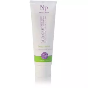 Naturally clean and whiten your teeth with Nature’s Pearl® Muscadine 20™ Fresh Mint Toothpaste.
