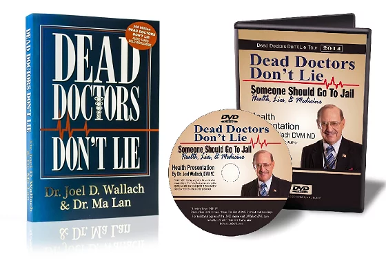 Book/DVD - Dead Doctors Don’t Lie - with DVD - By Dr Joel Wallach