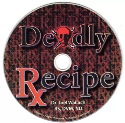 CD - Deadly Recipe - by Dr Joel Wallach