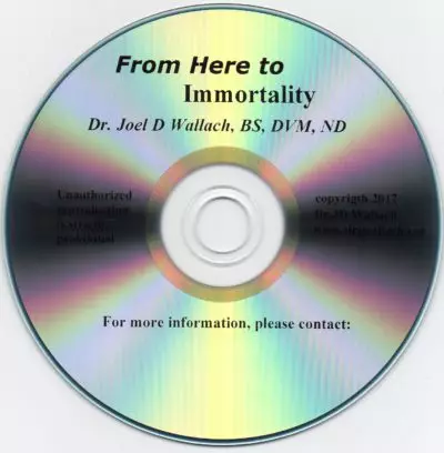 CD - From Here to Immortality - by Dr Joel Wallach