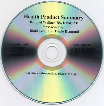 CD - Health Product Summary - by Dr Joel Wallach