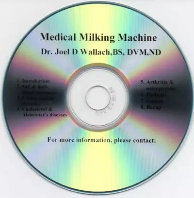 CD - Medical Milking Machine - by Dr Joel Wallach