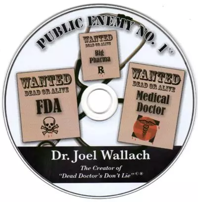CD - Public Enemy NO. 1 - by Dr Joel Wallach