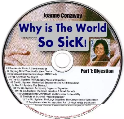 CD - Why Is The World So Sick - Part 1; Digestion - by Joanne Conaway