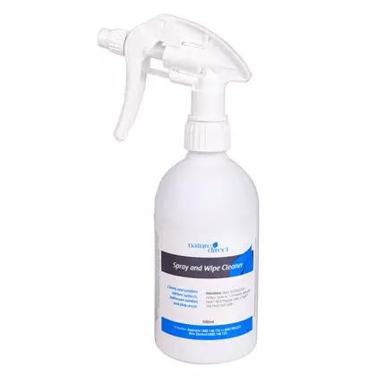 Nature Direct Spray and Wipe Applicator Bottle Only - 500ml