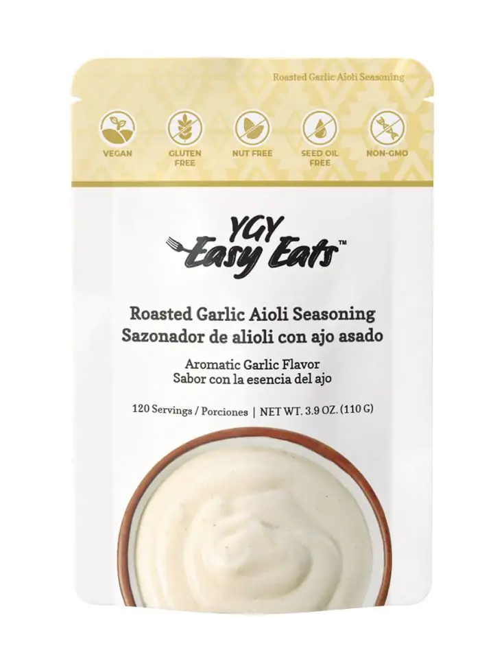 YGY Easy Eats™ Roasted Garlic Aioli Seasoning